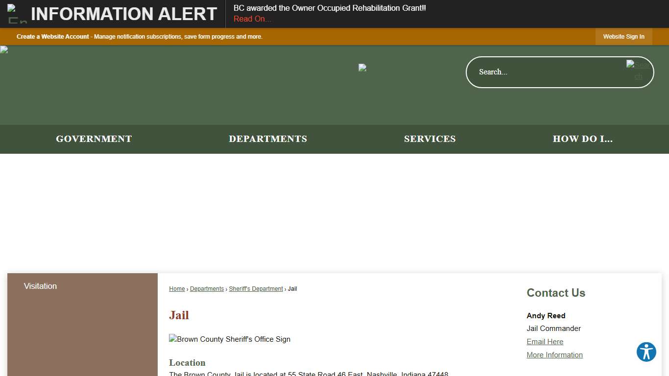 Jail | Brown County, IN